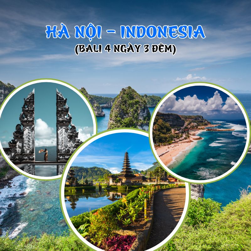 Tour Hà Nội - Bali 4 ngày 3 đêm